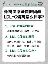 低密度脂蛋白胆固醇偏高的原因，你了解低密度脂蛋白胆固醇偏高的原因吗？